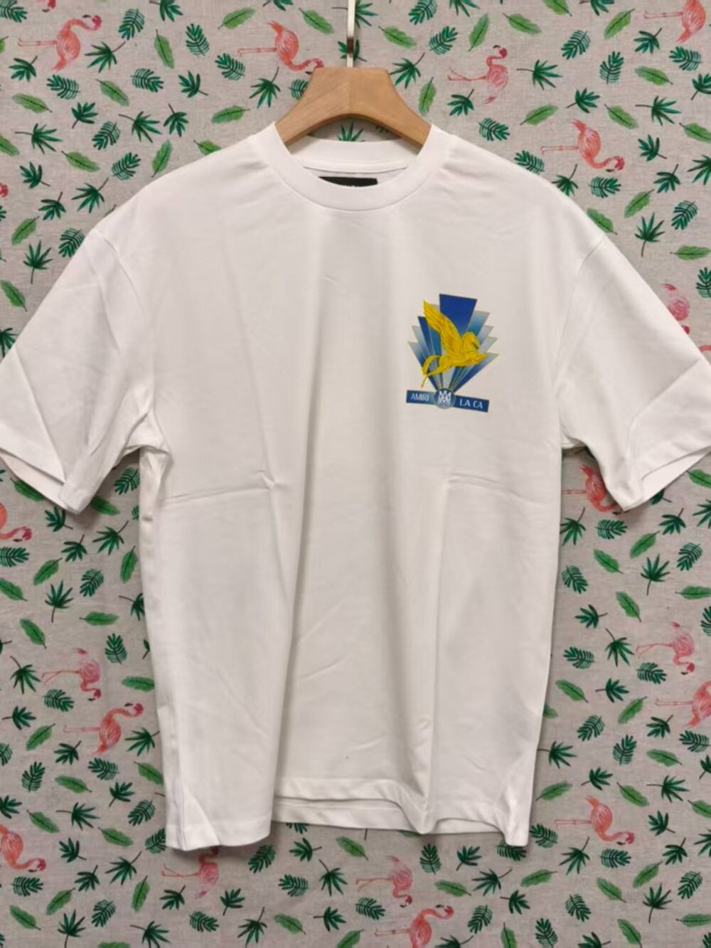 AMIRI Pegasus Logo T-Shirt, White